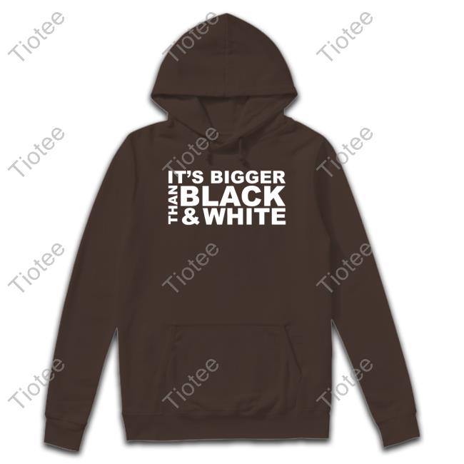 Blm Its Bigger Than Black And White Tee Shirt