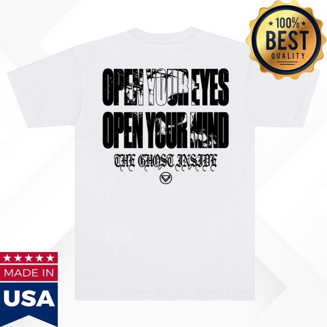 Official The Ghost Inside Merch Blinded Shirt (White)