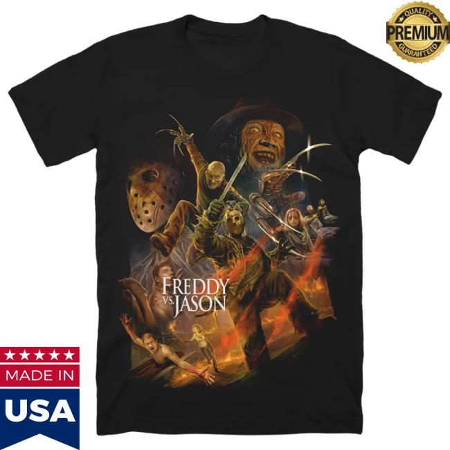 Official Cavity Colors Freddy Vs. Jason - Tee (Leftovers)