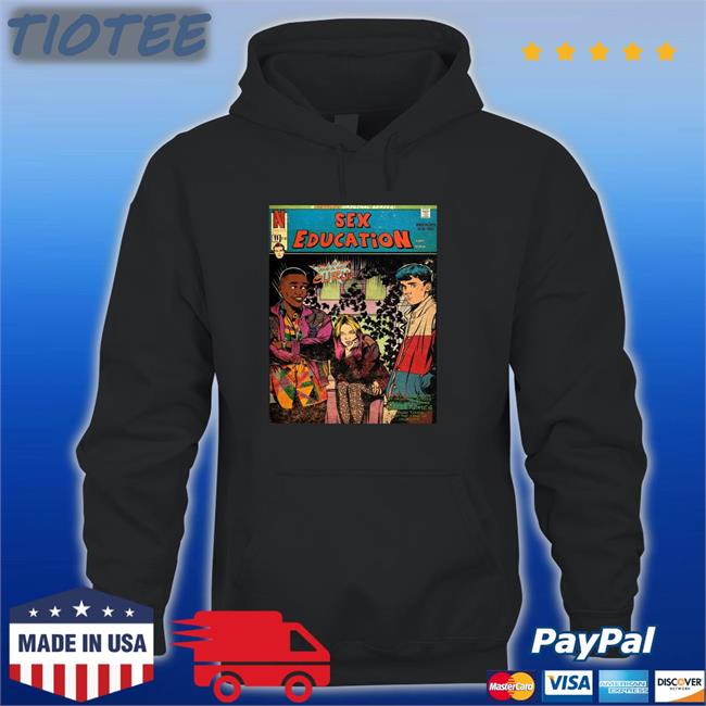 Sex Education Comic Poster Shirts Netflix Series