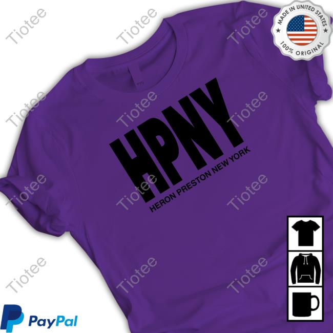 HPNY Heron Preston New York Limited Edition Sweatshirt