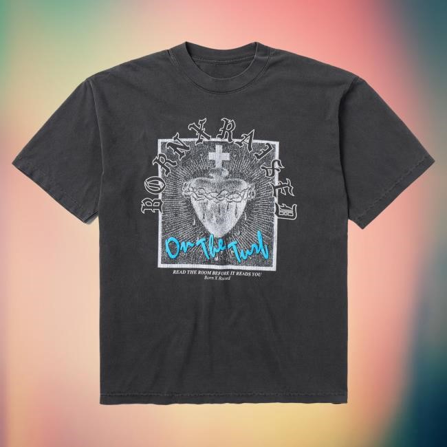 Official Born X Raised Merch Store Shop Commandment Attractive Shirt: Vintage Black BornxRaised