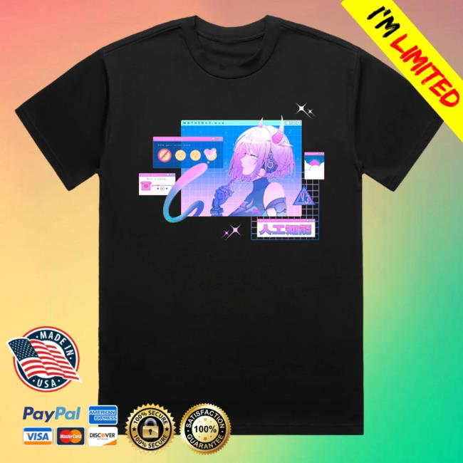 Official Motherv3 X Uwu Collab Merch Motherv3 Virtual World Hoodie