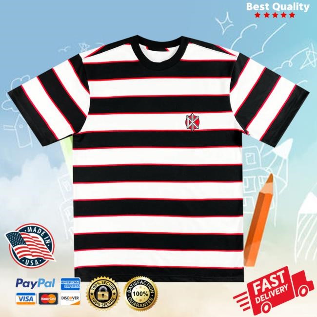 Hello Merch Dead Kennedys East Bay Striped Tshirt HelloMerch
