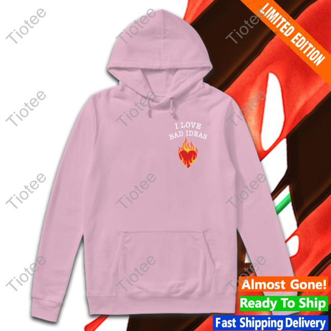 I Love Bad Ideas Crewneck Sweatshirt