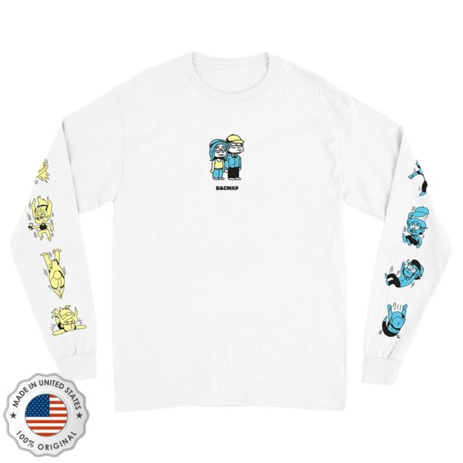 Official Tmg Studios Merch Split Personalities White Long Sleeve Tee Shirt