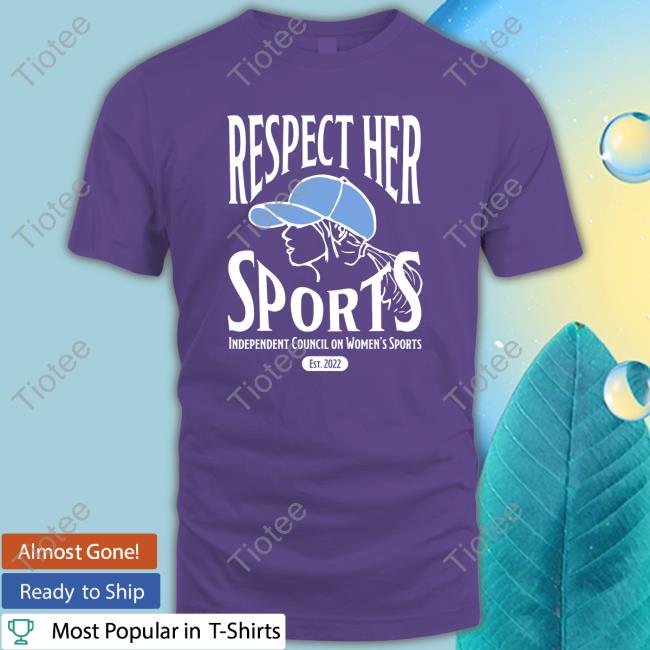 Official Upmerch Shop Respect Her Sports Tee