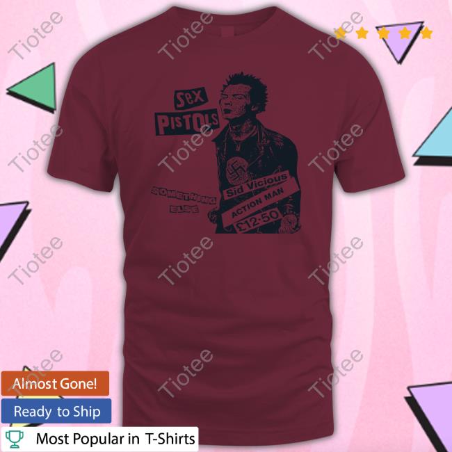 70's Sex Pistol Sid Vicious Chopped Shirt