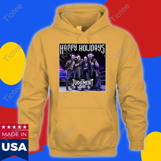 Wwe Shop Happy Holidays The Judgment Day T-Shirt Finn Balor