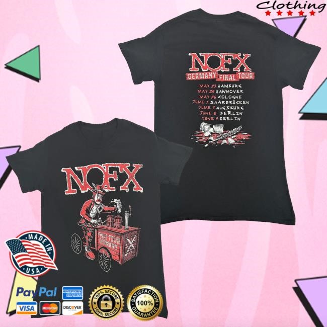 Germany 2024 T Shirt NOFX Merch Store