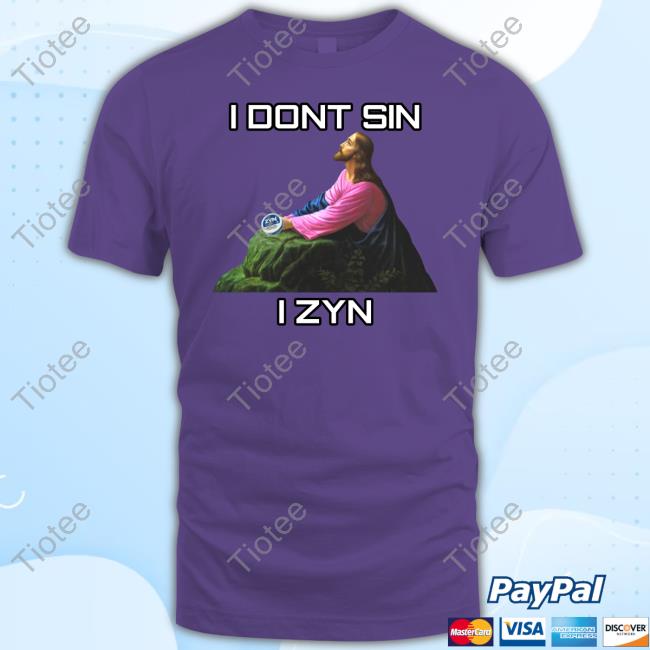 Zyndianaopolis Merch I Dont Sin I Zyn Hoodie Sweatshirt