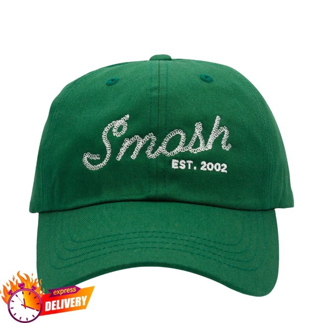 Embroidered Green Cap – Smosh Store