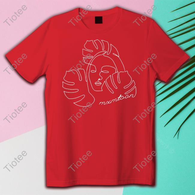 Mxmtoon Merch Monstera Brick Tee
