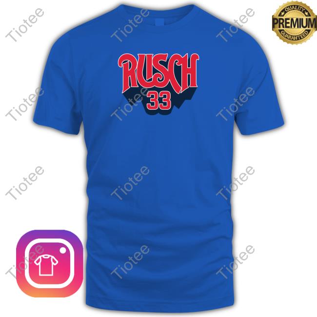 Official Obvious Shirts Rusch 33 Tee Shirt