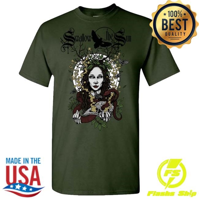Swallow The Sun Snake Woman New Shirt Swallow The Sun Official Merch