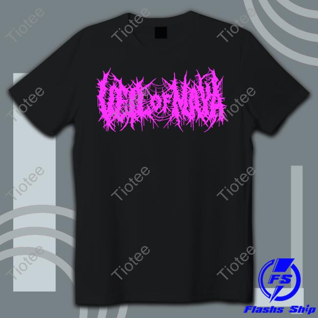 Veil Of Maya Merch Death Metal (Pink) Black TankTop Veilofmayaband