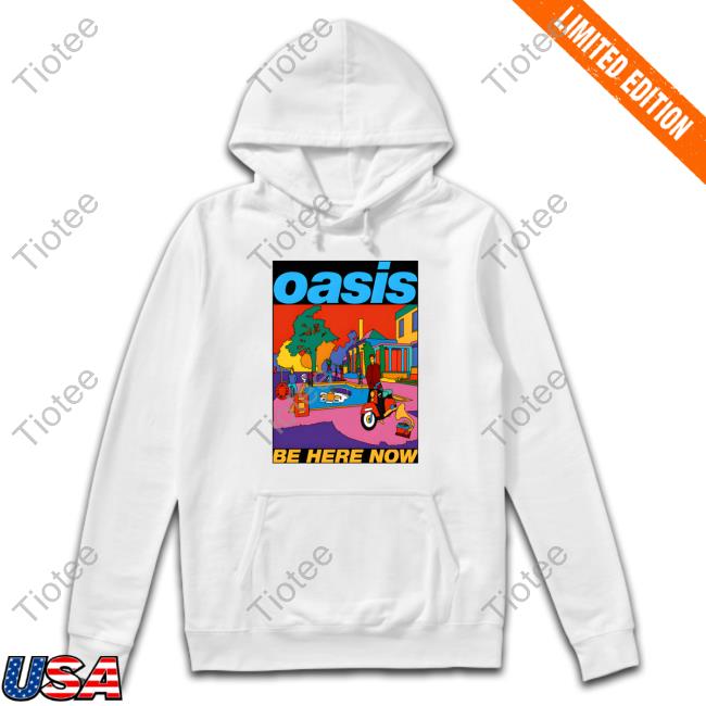 Oasis Organic Be Here Now Cover Art Shirts