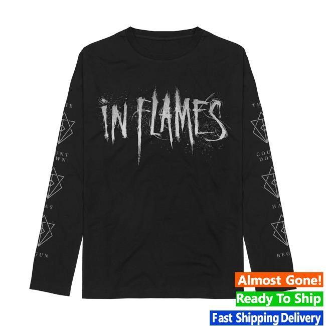 In Flames ﻿Countdown Tee In Flames Merch Shop