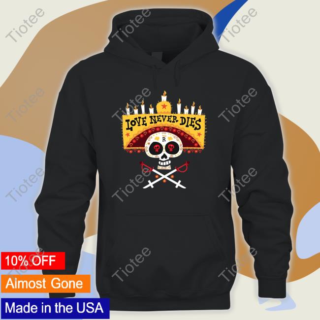 Jorge R. Gutierrez Skull Love Never Dies Hoodie