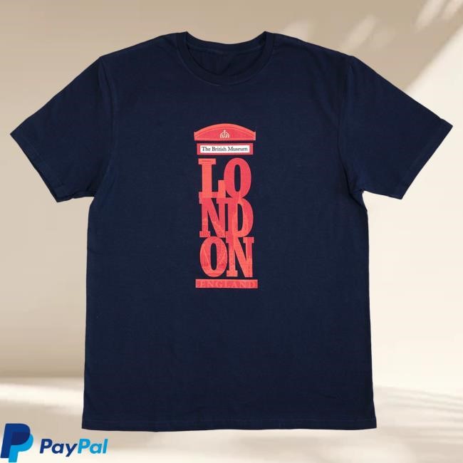 London Phone Box Unisex New Shirt British Museum Store Shop Official Store Shop