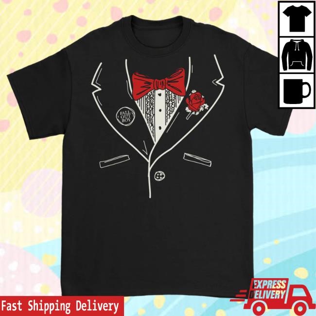 Official Fall Out Boy Merch Store Dance Dance Tuxedo T Shirt FallOutBoy