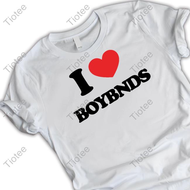 Antikpopstar I Love Boybnds Tee