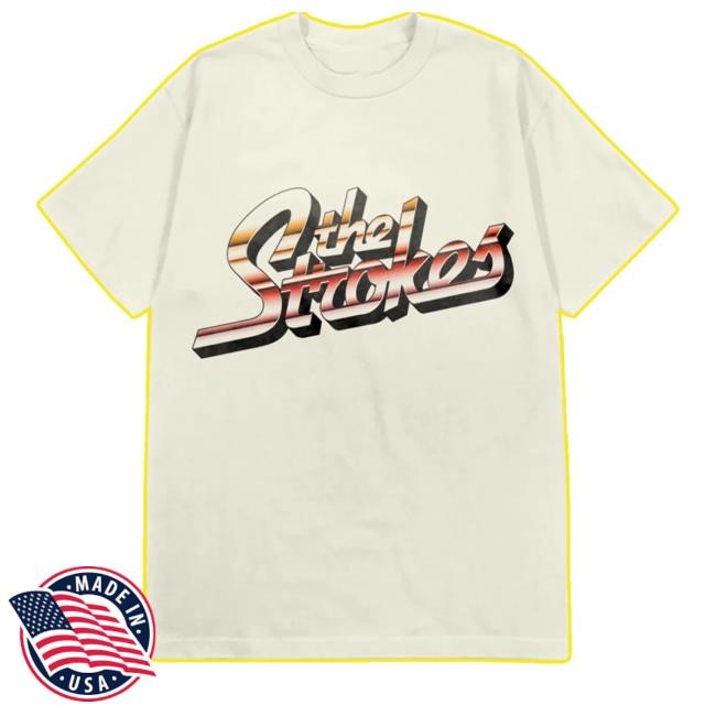 The Strokes Striped Logo S/S Tee | The Strokes Merch Shop