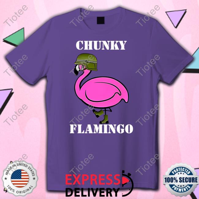Gymlifeanimal Wearing Chunky Flamingo Shirt
