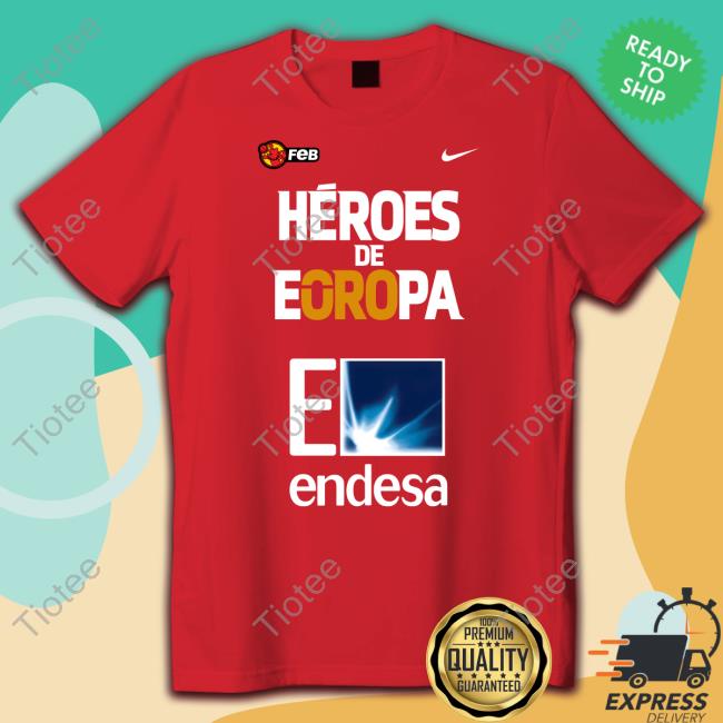 Official Héroes De Eoropa Endesa Shirt Pau Gasol’s