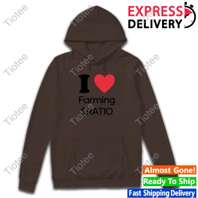 I Love Farming Ratio Tank Top