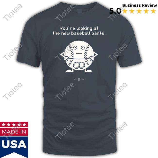 Rotowear Merch You're Looking At The News Baseball Pants Hoodie