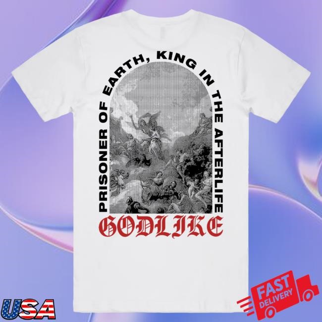 Official Merch Warfare Thy Art Is Murder Prisoner Of Earth // Shirts (White)