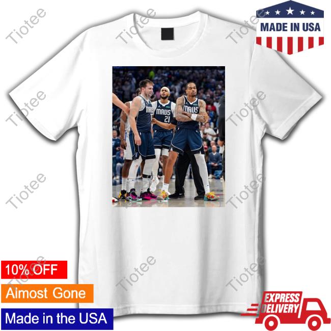 Daniel Gafford Luka Doncic And P.J. Washington I’M Standing On Business Hoodie