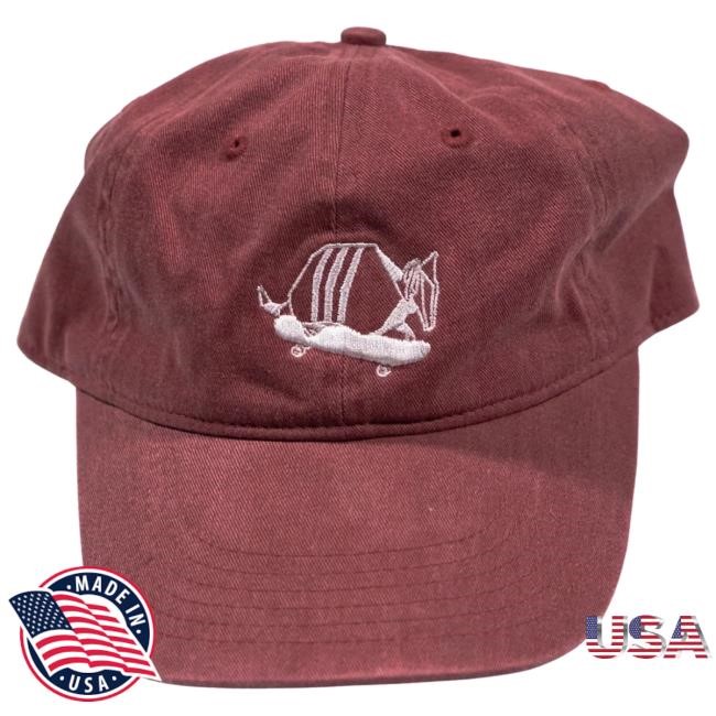 Hot Mulligan Quirky Armadillo Red Hat Vibe