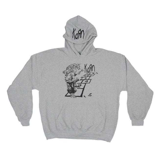 Official Rockabilia Korn Hopscotch Hooded Sweatshirt