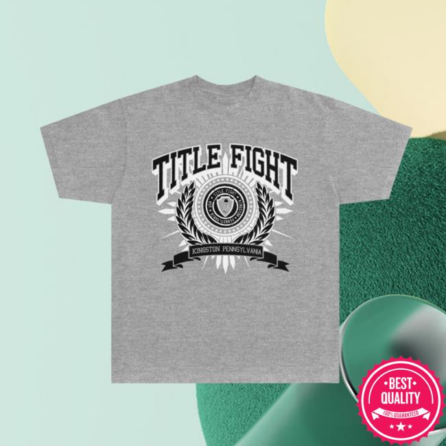 Free Divide Merch Title Fight Crest T-Shirt