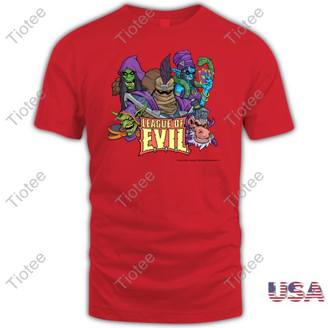 League Of Evil Tee Jim Nelson