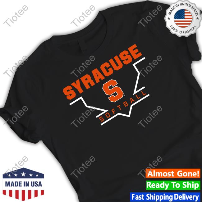 Official Cuse Shop Syracuse Orange Homeplate Softball Shirt