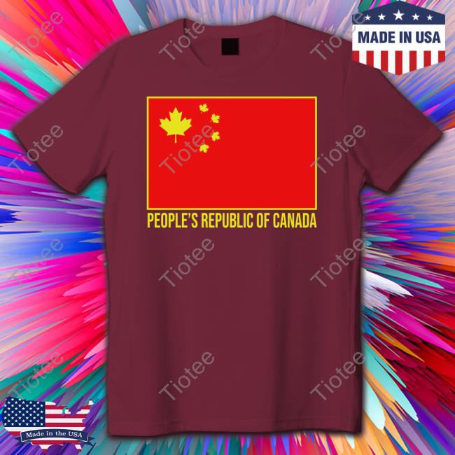 Justin Trudeau People's Republic Of Canada Chinese Flag Long Sleeve