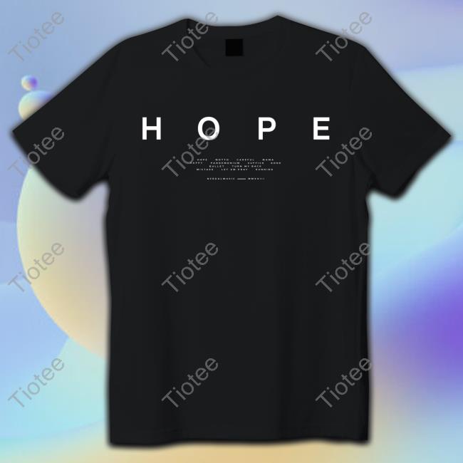 Nf Hope Tour Merch Hope T-Shirt Nfrealmusic Mmxxiii Nf Hope Tour Merch Hope Tee Shirt