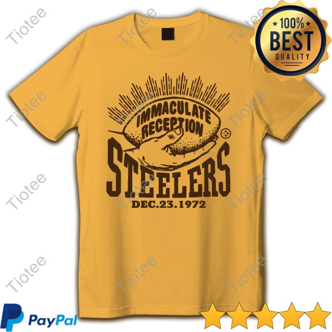 Immaculate Reception Steelers Dec 23 1972 Long Sleeve T Shirt