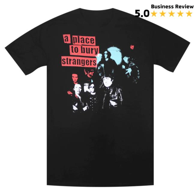 Official Hello Merch A Place To Bury Strangers Spotlights Black Tshirt Hellomerch