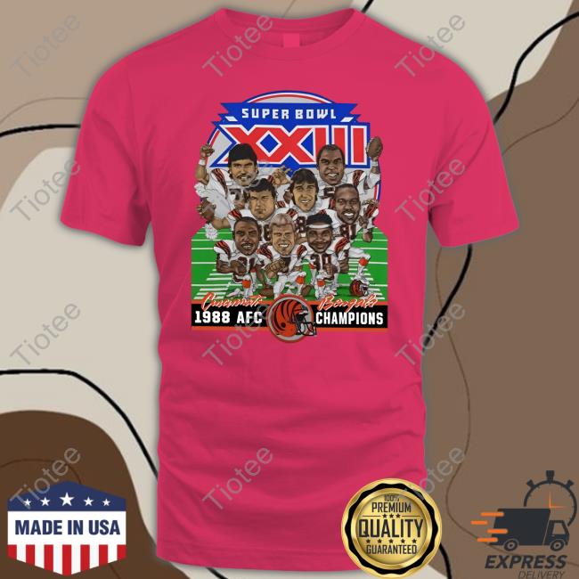 Cincinnati Bengals Super Bowl XXIII 1988 Shirts