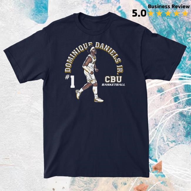 Casual NCAA Cartoon Tee – Nil Store Cal Baptist Dominique Daniels Jr. Fan Wardrobe Pick