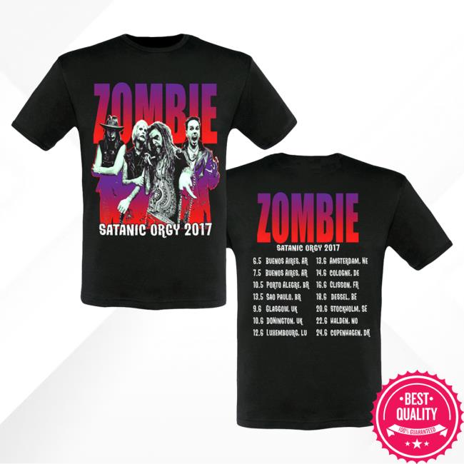 Official Rob Zombie Store Shop Dreads Dateback 2017 New Shirt Rob Zombie Apparel Shop RobZombie