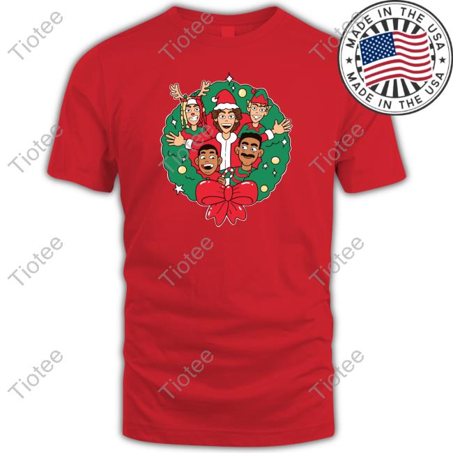 Wreath Christmas Sweatshirt Baylen Levine Merch Hoodie