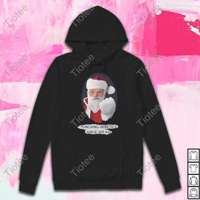 Babylon Bee Store Santa Punching Heretics Since 325 Ad Cap