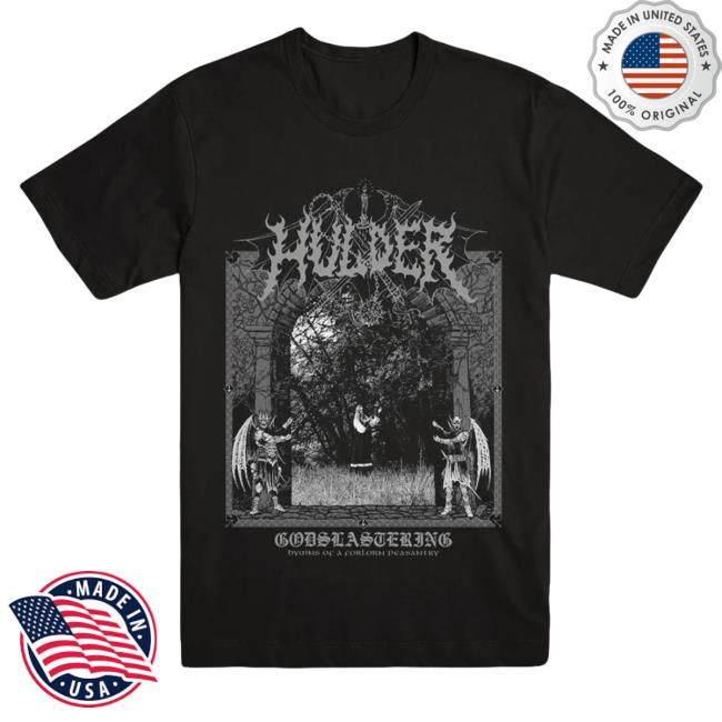 Evilgreed Merch Hulder "Godslastering" Hooded Sweatshirt