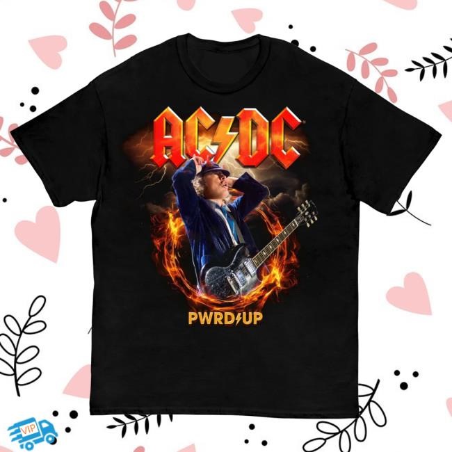 Official AcDc Merch Store Ac/Dc Minnesota PWR UP Tour Top Shirt