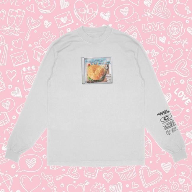 Official Caseoh Games Merch CaseOh's Burgers In The Back Long Sleeve Tee CaseohGames